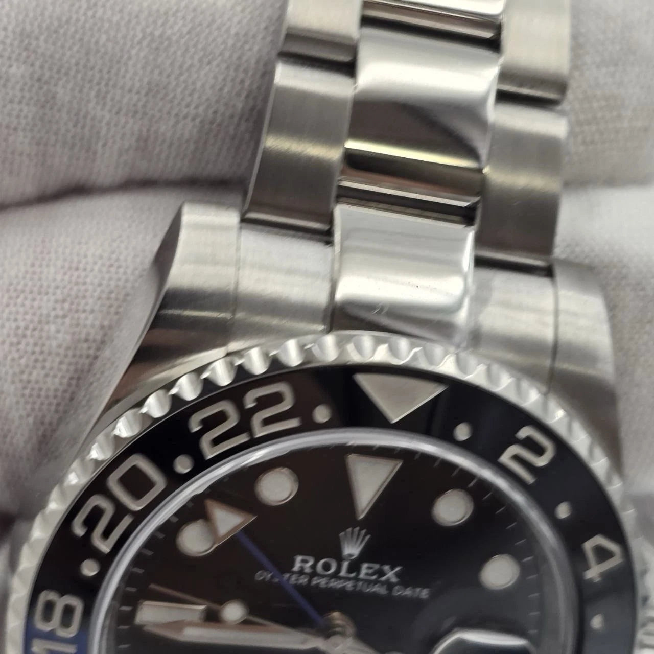 MINT 2019 PAPERS Rolex GMT Master II 116710BLNR Steel Ceramic Batman Watch BOX