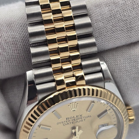 PAPERS 2020 Rolex Datejust 36mm Jubilee 126233 Two-Tone Champagne Dial BOX