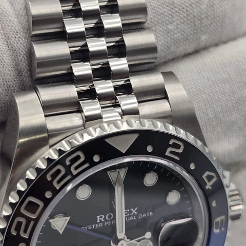 MINT 2021 PAPERS Rolex GMT-Master II 126710BLNR Batgirl Jubilee 40mm Watch BOX