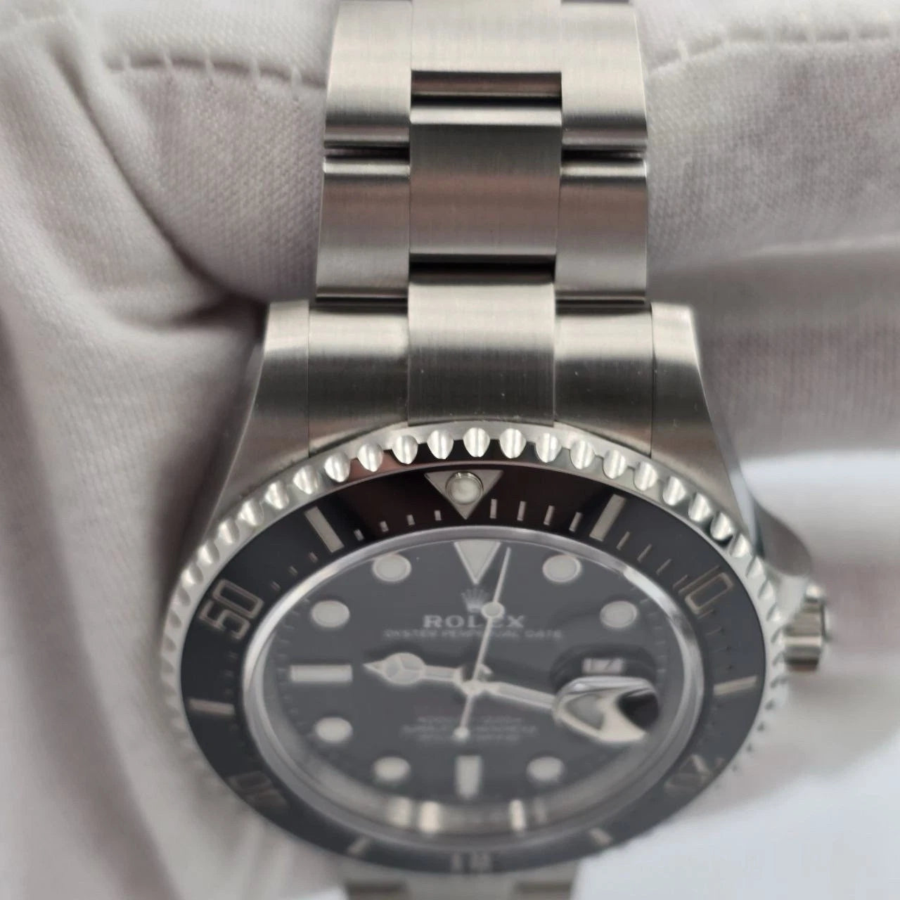 2019 PAPERS Rolex Sea-Dweller Black Red Letters Stainless Steel 43mm 126600 BOX