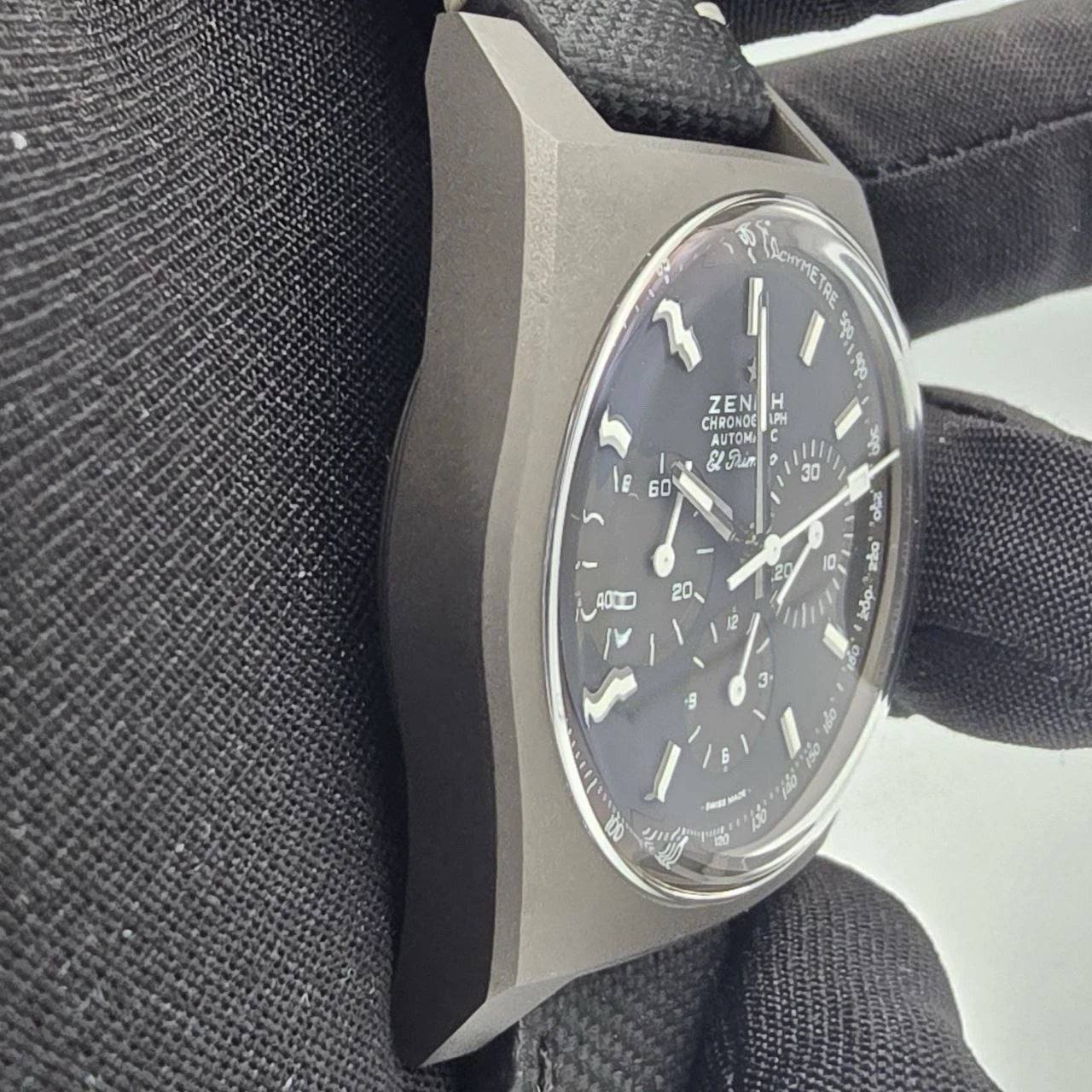 NEW 2025 Zenith El Primero Chrono Revival Shadow Titanium 97.T384.4061/21 UNWORN