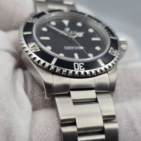2005 Rolex Submariner No-Date Black Stainless Steel 40mm 14060M