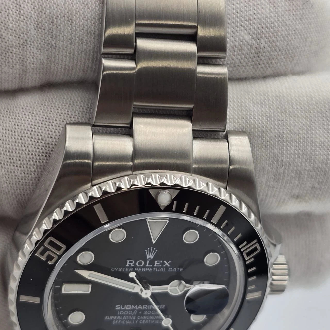 Rolex Submariner Date 116610LN Steel Black Ceramic 40mm Watch