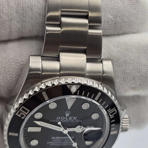 Rolex Submariner Date 116610LN Steel Black Ceramic 40mm Watch