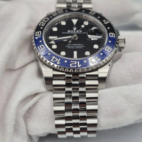 2020 PAPERS Rolex GMT-Master II 126710BLNR Batgirl Jubilee 40mm Watch BOX