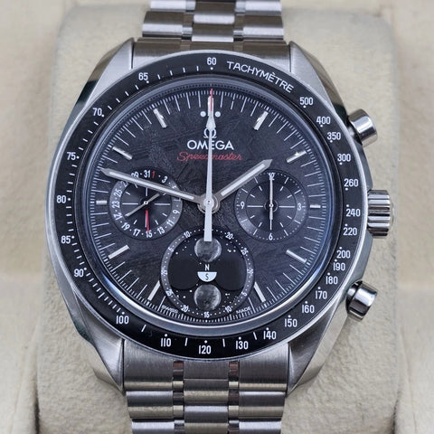 2025 OMEGA Speedmaster Meteorite Black Moonphase 43mm Watch 304.30.43.52.01.001
