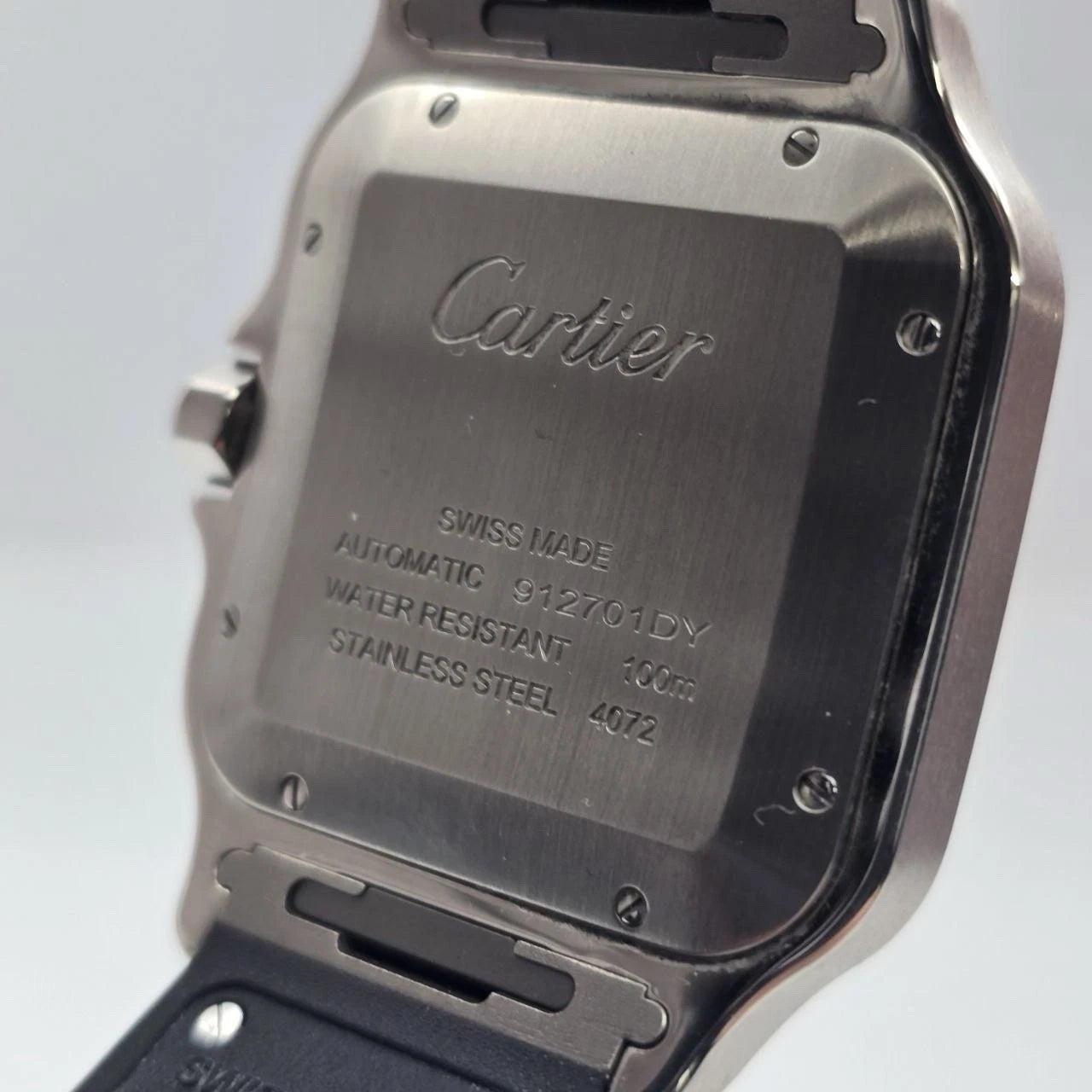 PAPERS 2025 Cartier Santos de Cartier WSSA0037 ADLC Gray Dial 39.8mm Watch BOX