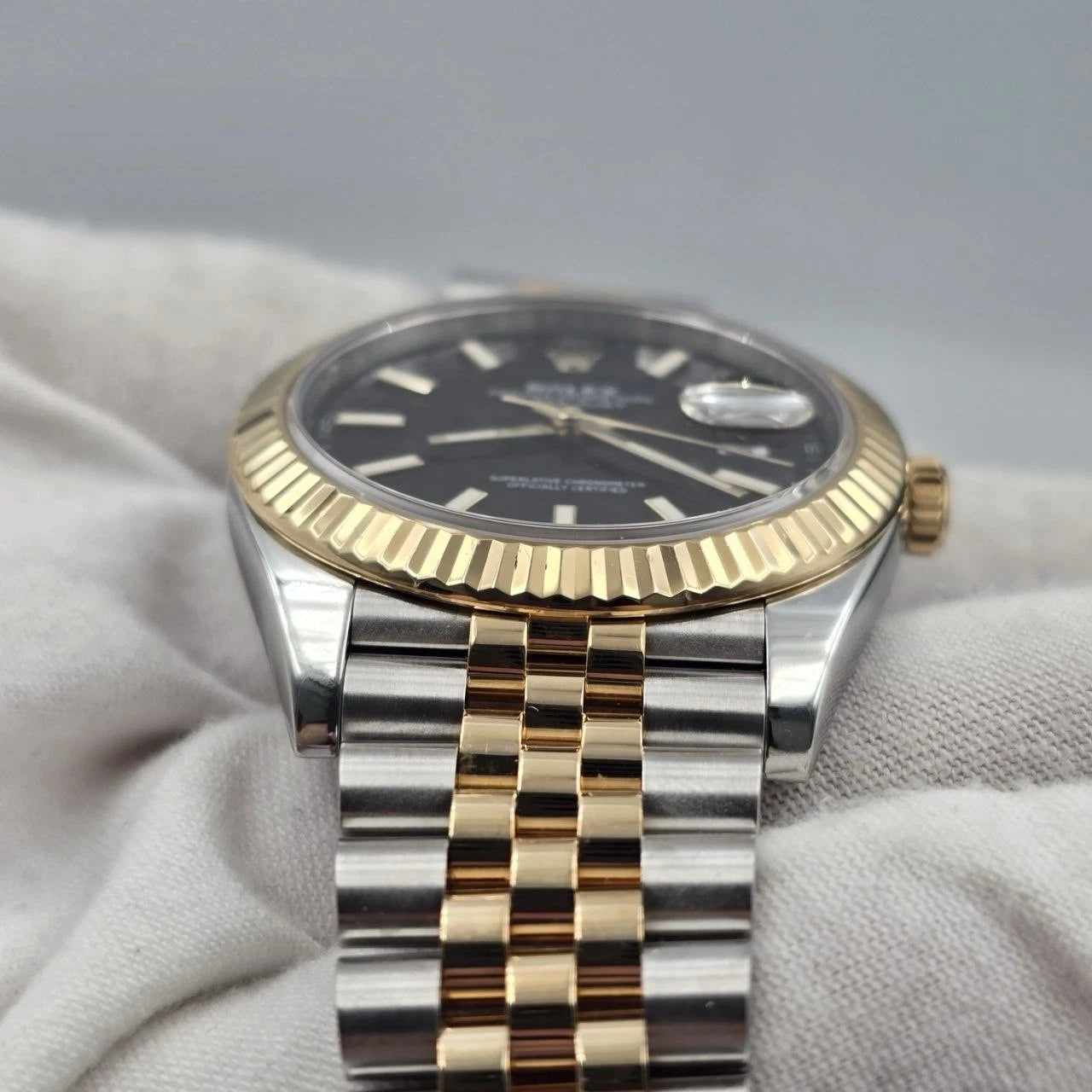 Rolex Datejust 126333 Two Tone Black Dial
