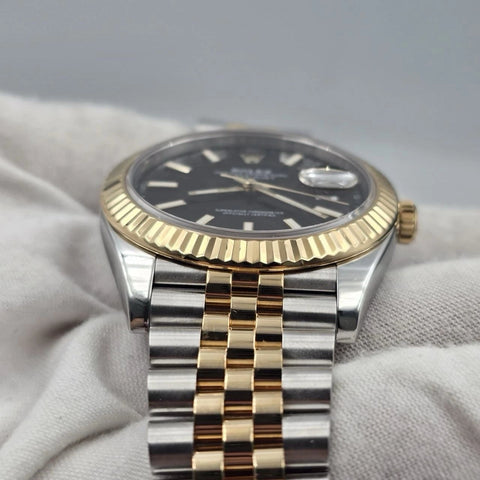 Rolex Datejust 126333 Two Tone Black Dial