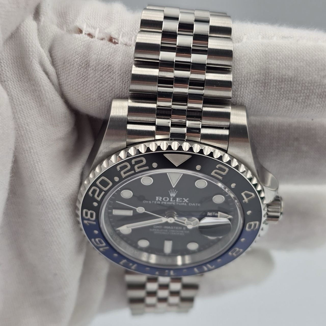 2020 PAPERS Rolex GMT-Master II 126710BLNR Batgirl Jubilee 40mm Watch BOX