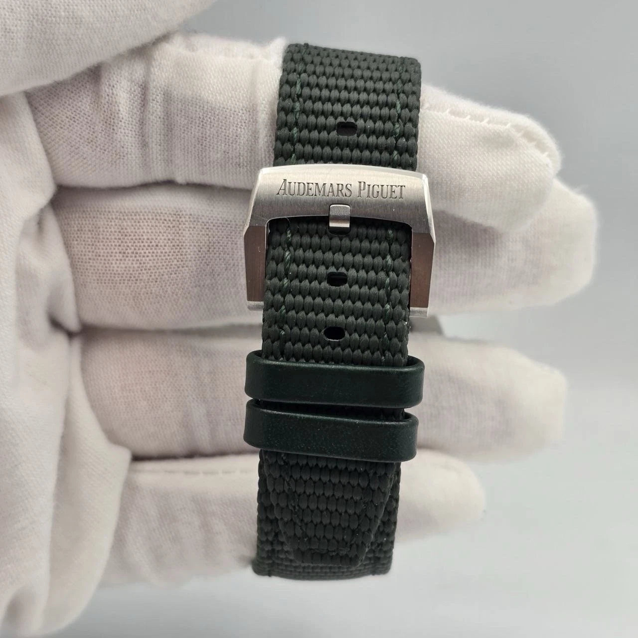 2025 PAPERS Audemars Piguet Code 11.59 15210ST Green Dial Stainless Steel BOX
