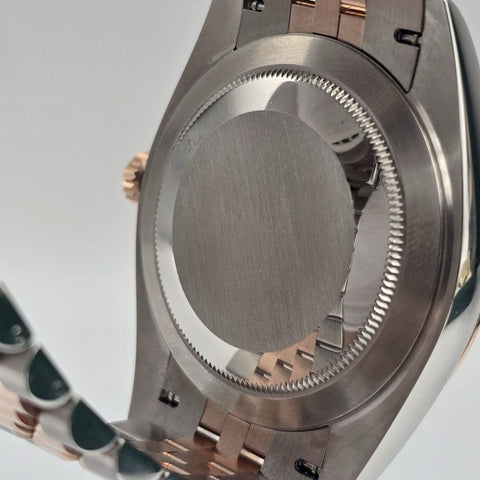 2021 PAPERS Rolex Datejust 41mm 126331 Two-Tone Rose Jubilee Wimbledon Dial BOX