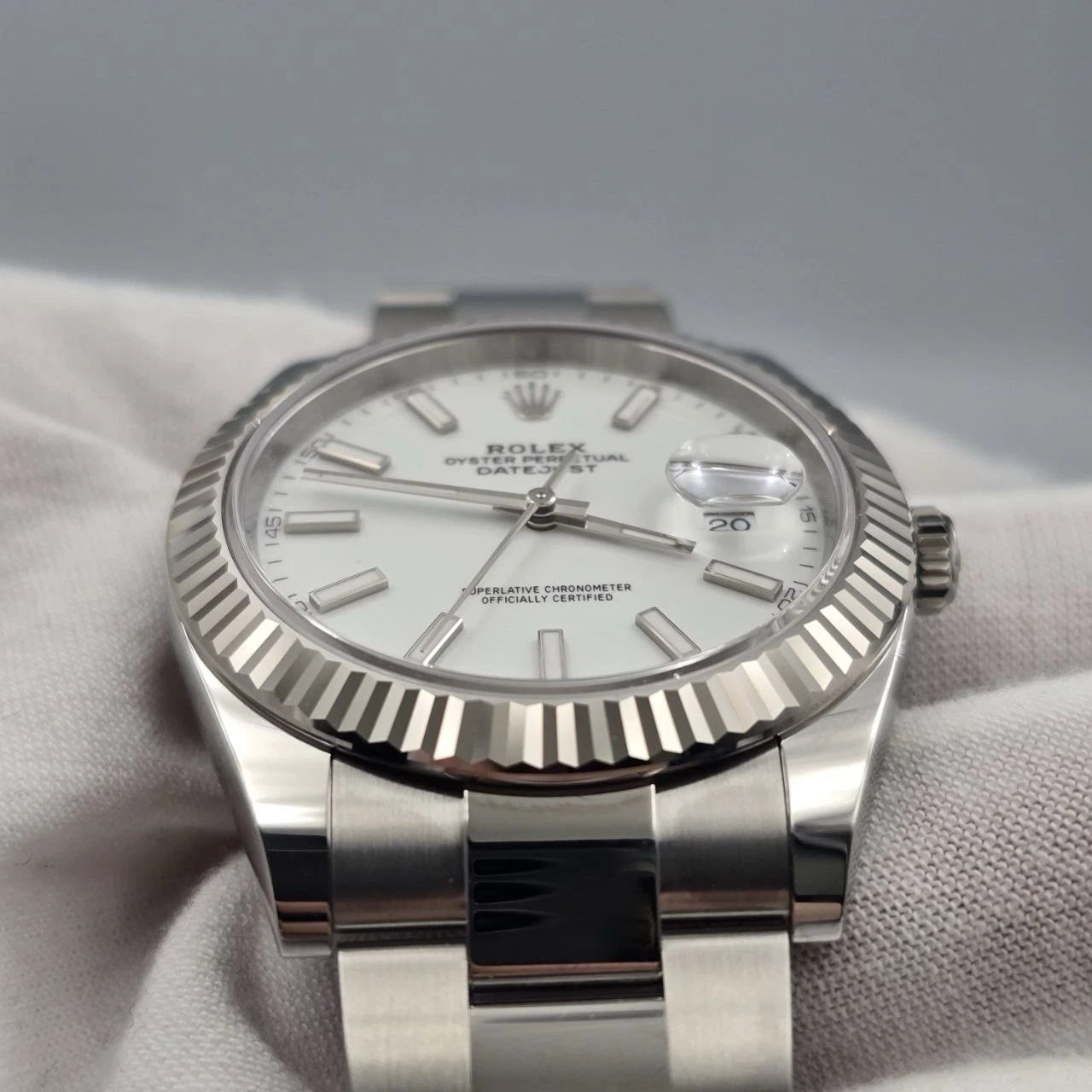 NEW 2026 Rolex Datejust 41mm 126334 Stainless Steel Oyster White Dial