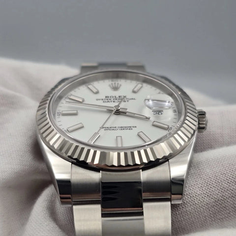 NEW 2026 Rolex Datejust 41mm 126334 Stainless Steel Oyster White Dial