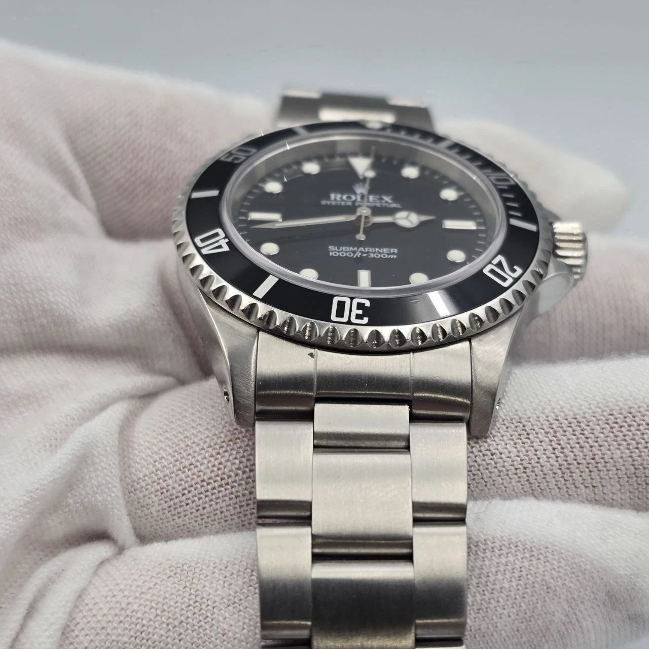 Rolex Submariner No Date 14060M 2 Liner Black Dial Stainless Steel 40mm Watch