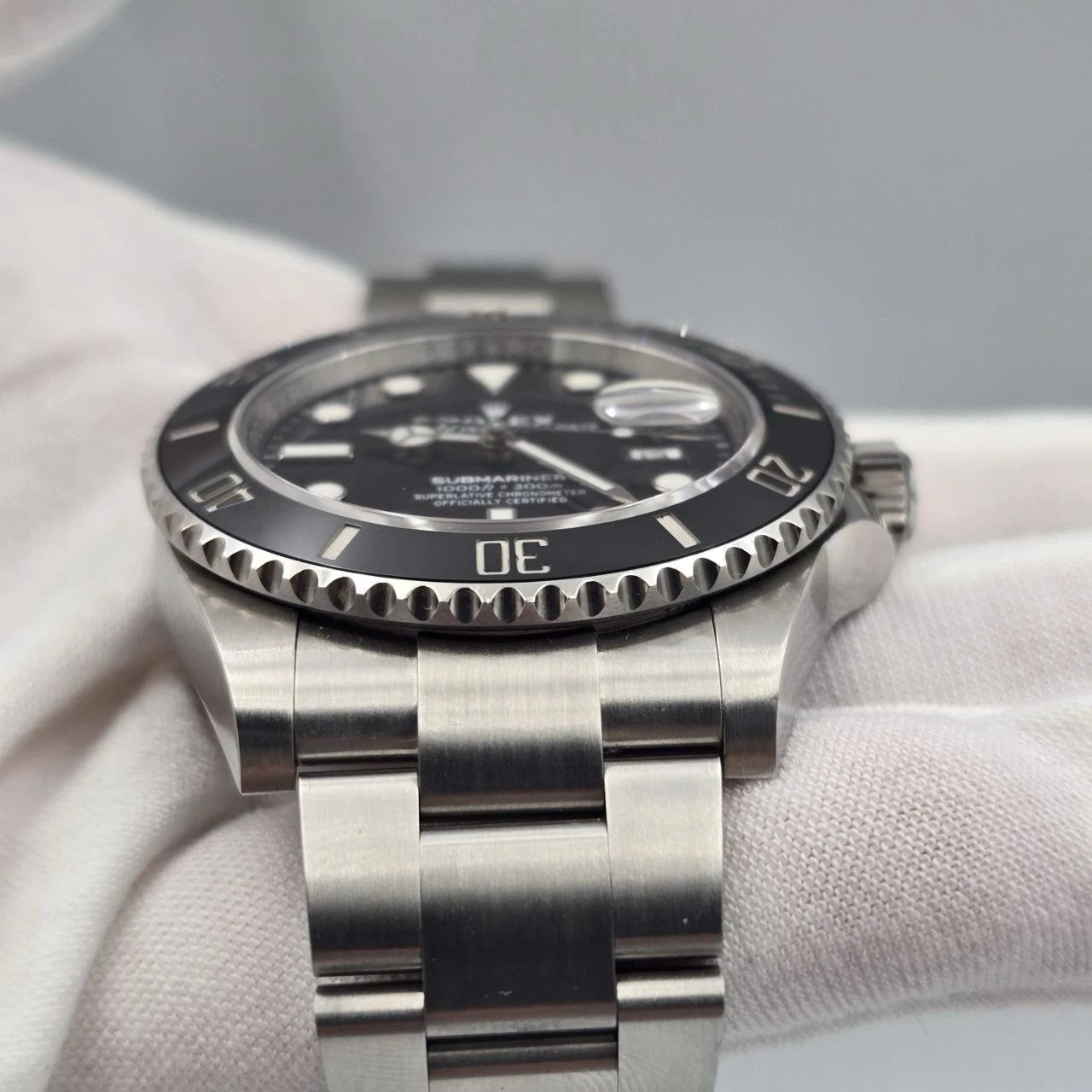 2021 PAPERS Rolex Submariner Date 41mm Black Ceramic 126610LN Watch BOX