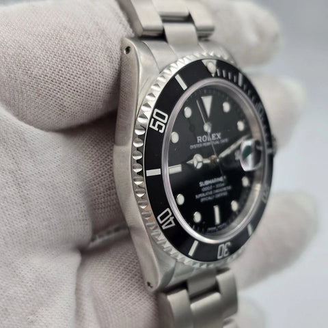 MINT 2023 RSC Rolex Submariner Date 16800 Steel Black Dial Oyster 40mm Watch