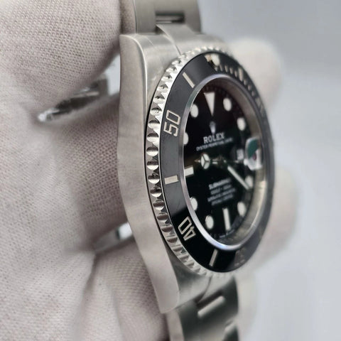 PAPERS 2024 Rolex Submariner Date 41mm Black Ceramic 126610LN Watch BOX