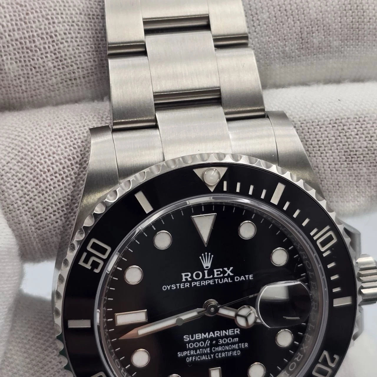 PAPERS 2024 Rolex Submariner Date 41mm Black Ceramic 126610LN Watch BOX