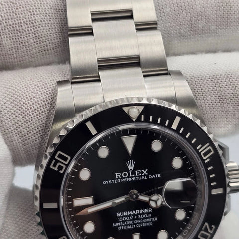 PAPERS 2024 Rolex Submariner Date 41mm Black Ceramic 126610LN Watch BOX