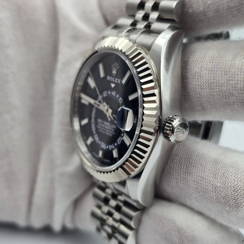 PAPERS 2024 Rolex Sky-Dweller 42mm Blue Dial Jubilee Bracelet 336934 BOX