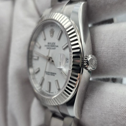 NEW 2026 Rolex Datejust 41mm 126334 Stainless Steel Oyster White Dial