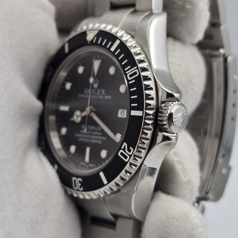 2005 Rolex Sea-Dweller 16600 Stainless Steel Black Dial 40mm Watch