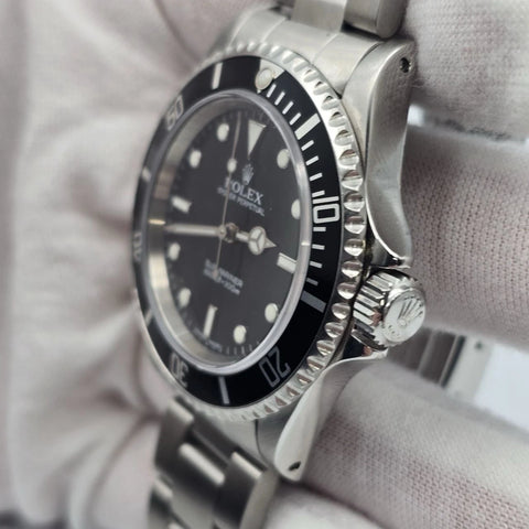 Rolex Submariner No Date 14060M 2 Liner Black Dial Stainless Steel 40mm Watch