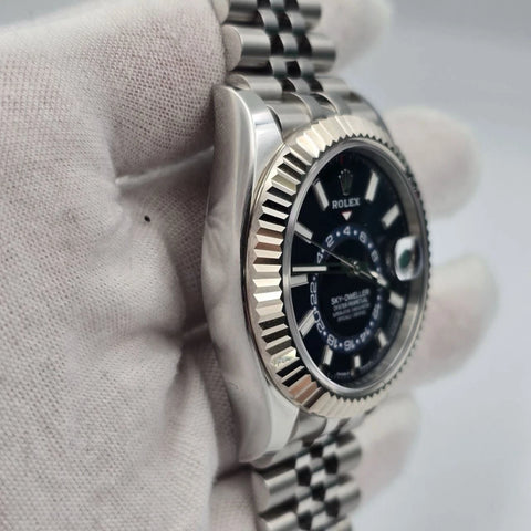 PAPERS 2024 Rolex Sky-Dweller 42mm Blue Dial Jubilee Bracelet 336934 BOX