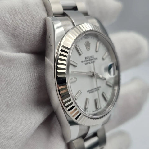 NEW 2026 Rolex Datejust 41mm 126334 Stainless Steel Oyster White Dial