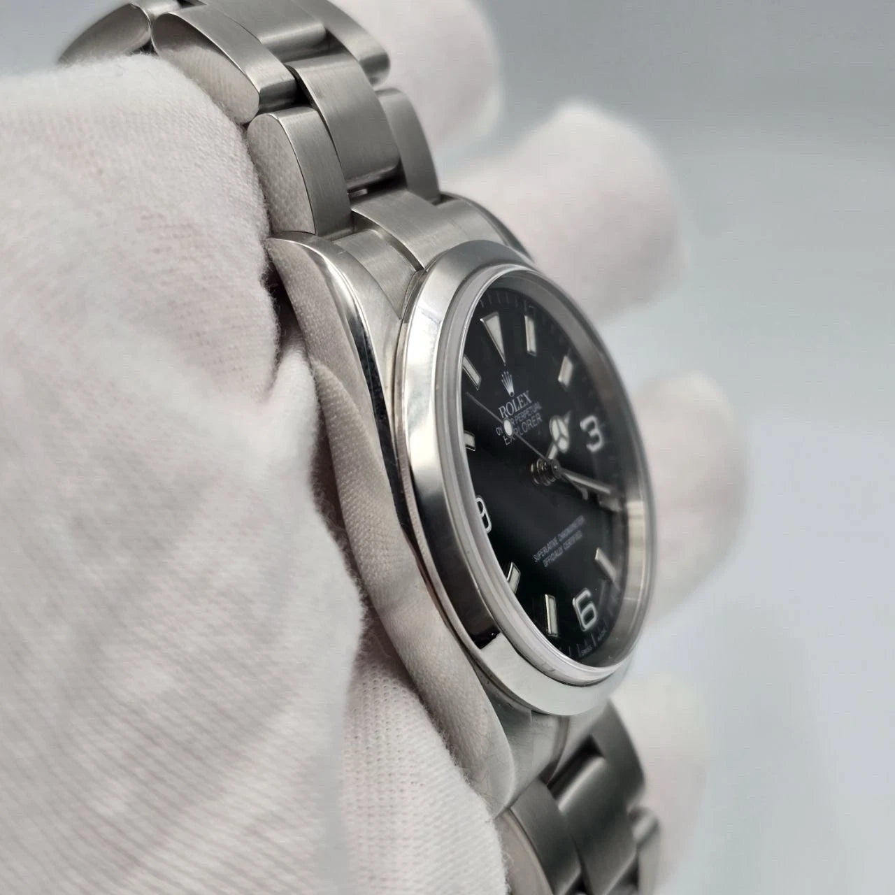 Rolex Explorer l 114270 36mm Stainless Steel Black Dial Watch