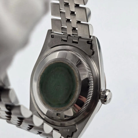 Rolex Datejust White Roman Dial Stainless Steel Jubilee 16234 36mm Watch