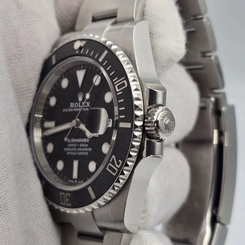 PAPERS 2024 Rolex Submariner Date 41mm Black Ceramic 126610LN Watch BOX
