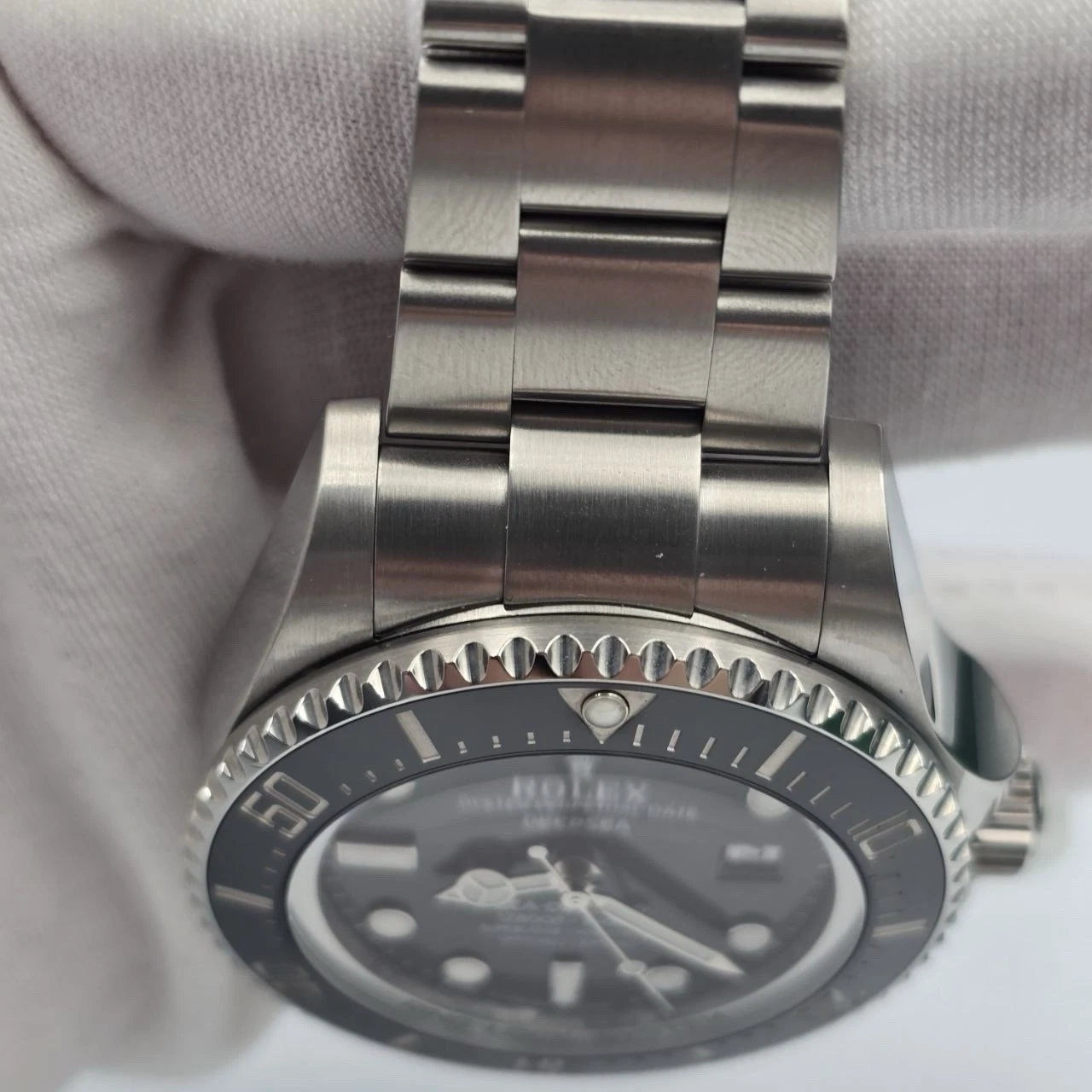 2021 PAPERS Rolex Sea-Dweller Deepsea Black 44mm Stainless Ceramic 126660 BOX