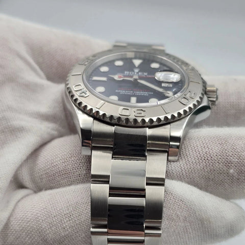 PAPERS 2019 Rolex Yacht-Master 40mm “Captain America” Blue Dial 126622 BOX