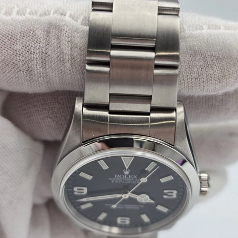 Rolex Explorer l 14270 36mm Stainless Steel Black Dial Watch