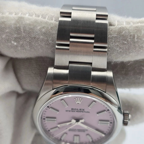 Rolex Oyster Perpetual 134300 Candy Pink Dial