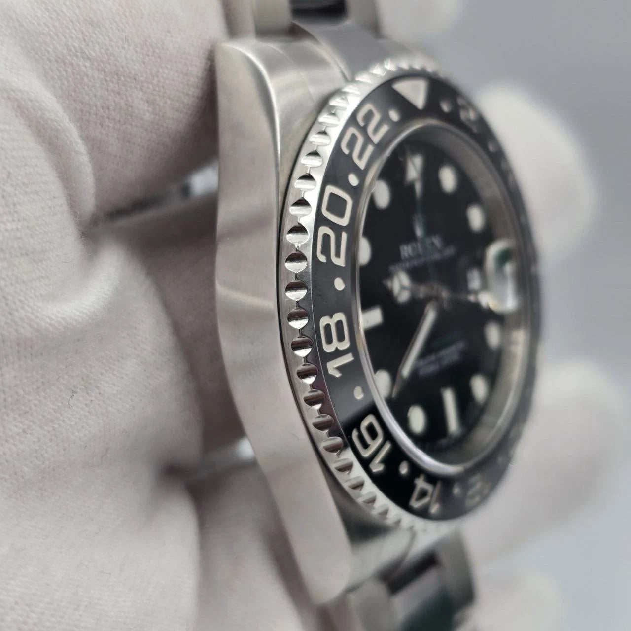 2013 PAPERS Rolex GMT Master II 116710LN Steel Ceramic "Green Arrow" 40mm BOX