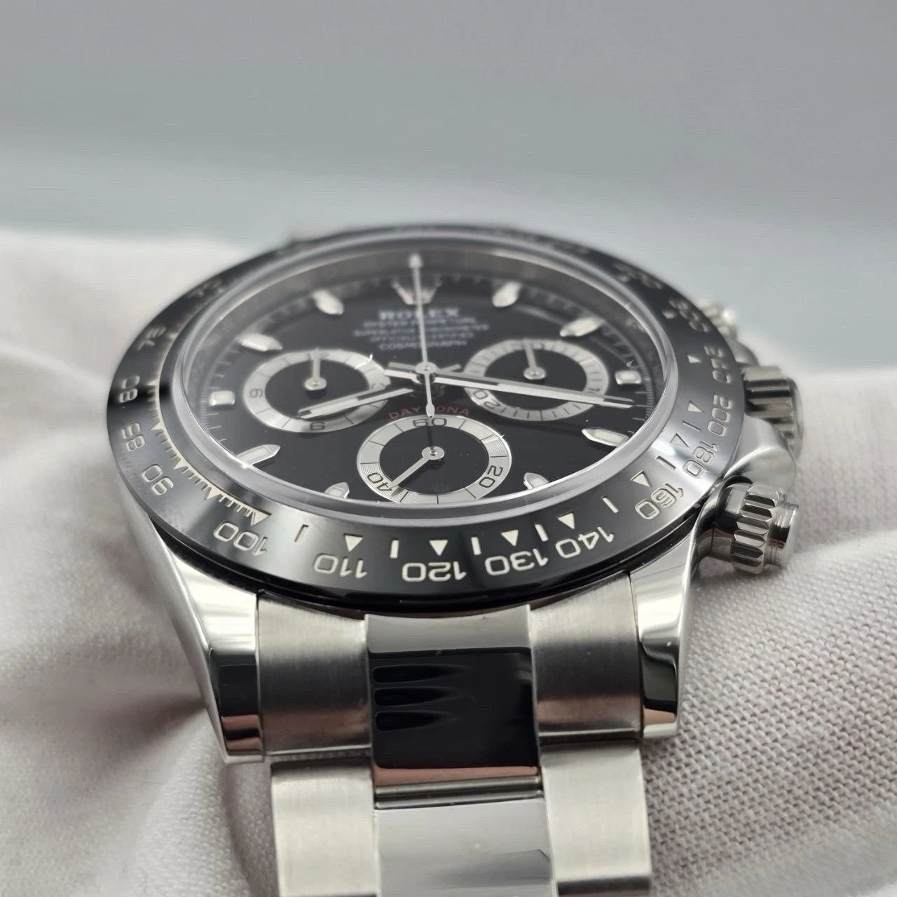 2021 PAPERS Rolex Daytona 116500LN Black Dial Ceramic 40mm Steel Watch BOX