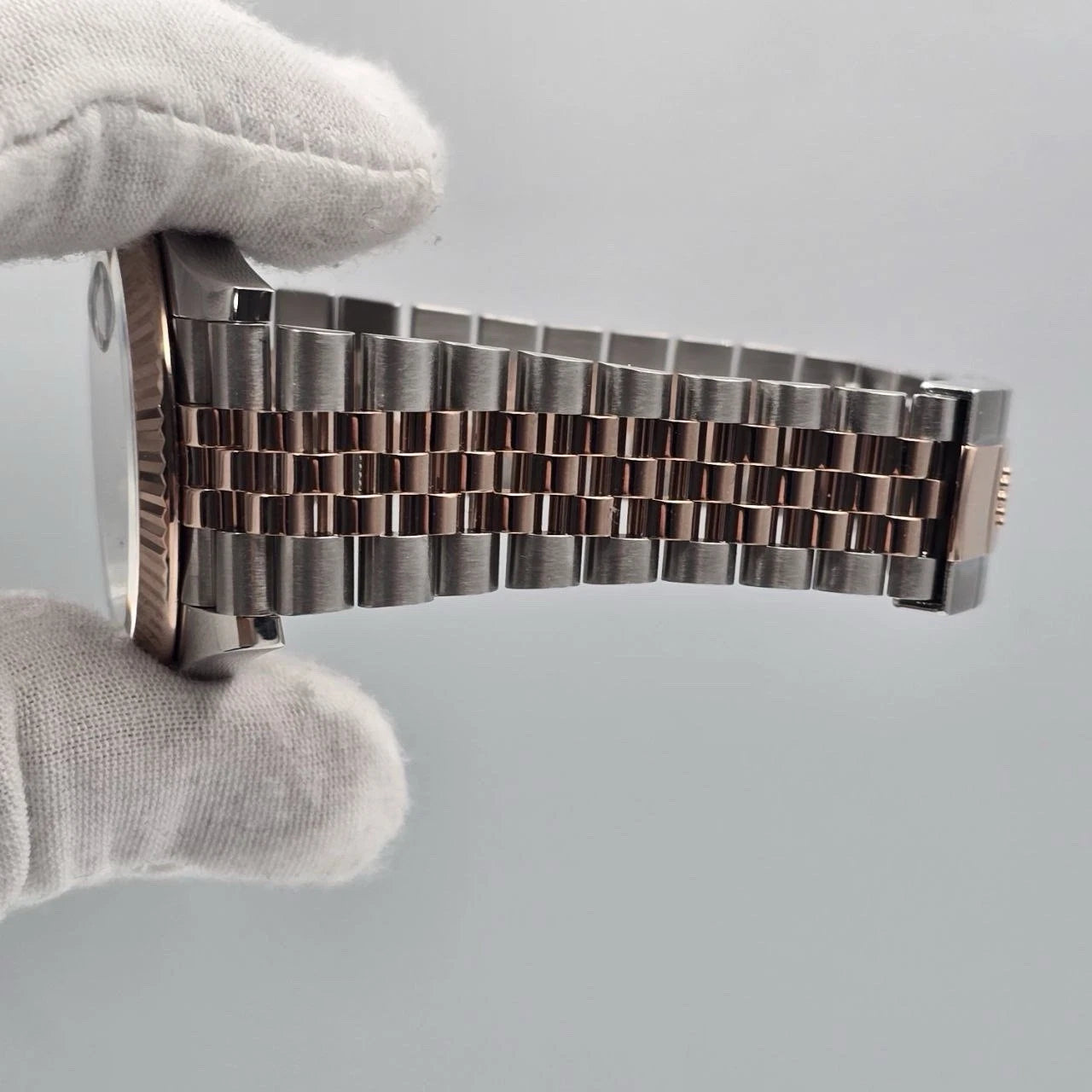 2022 PAPERS Rolex Datejust 41mm 126331 Chocolate Diamond Jubilee Gold Steel BOX
