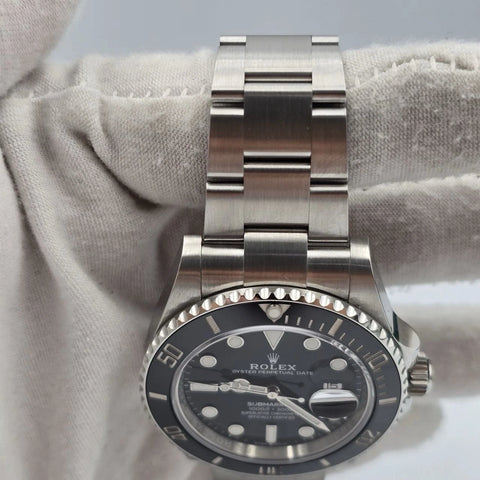 2022 PAPERS Rolex Submariner Date 41mm Black Ceramic 126610LN Watch BOX