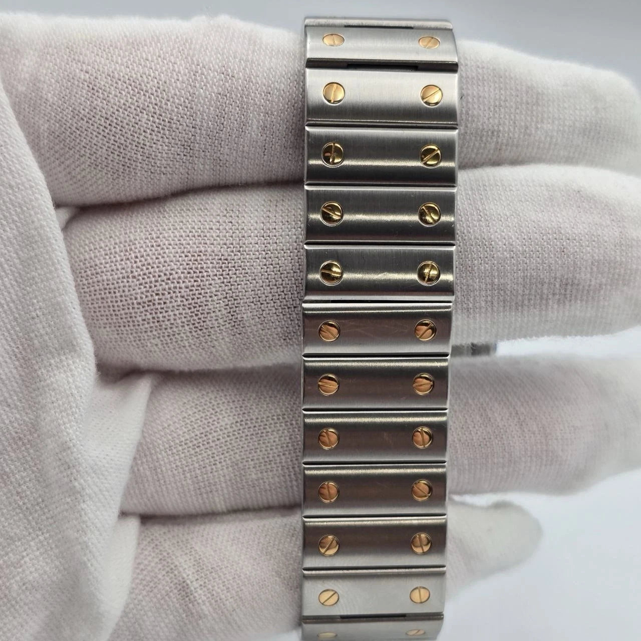 Cartier Santos Galbee XL 32mm Stainless 18kt Gold Automatic Watch 2823 W20099C4