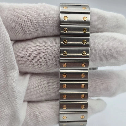 Cartier Santos Galbee XL 32mm Stainless 18kt Gold Automatic Watch 2823 W20099C4