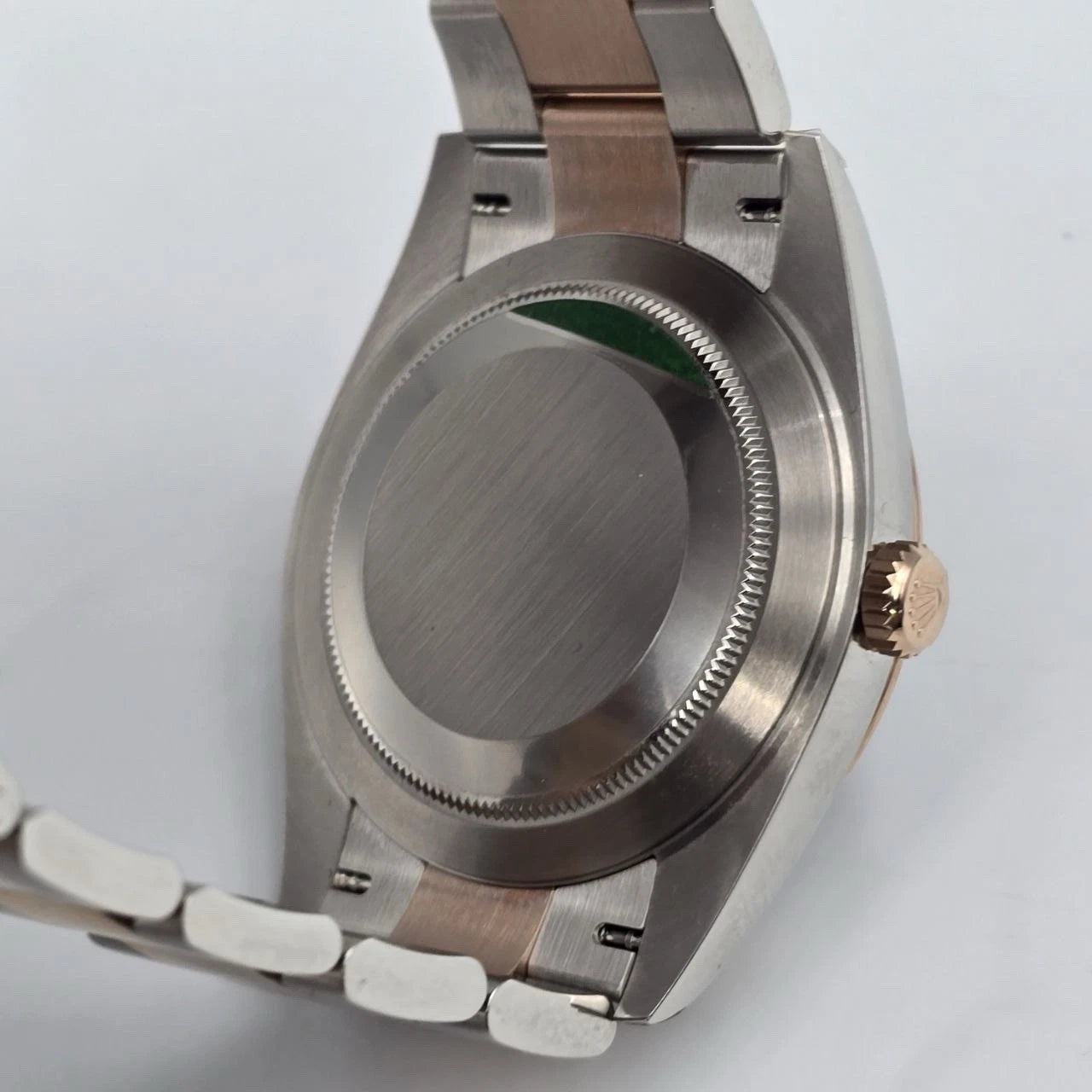 PAPERS 2021 Rolex Datejust 41mm Wimbledon Dial Oyster Steel Rose Gold 126301 BOX