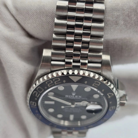 2021 PAPERS Rolex GMT-Master II 126710BLNR Batgirl Jubilee 40mm Watch BOX