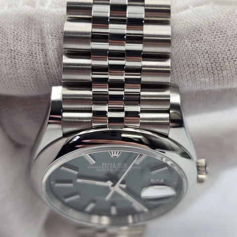 NEW 2025 Rolex Datejust Mint Green Dial Steel Jubilee 36mm 126200 UNWORN