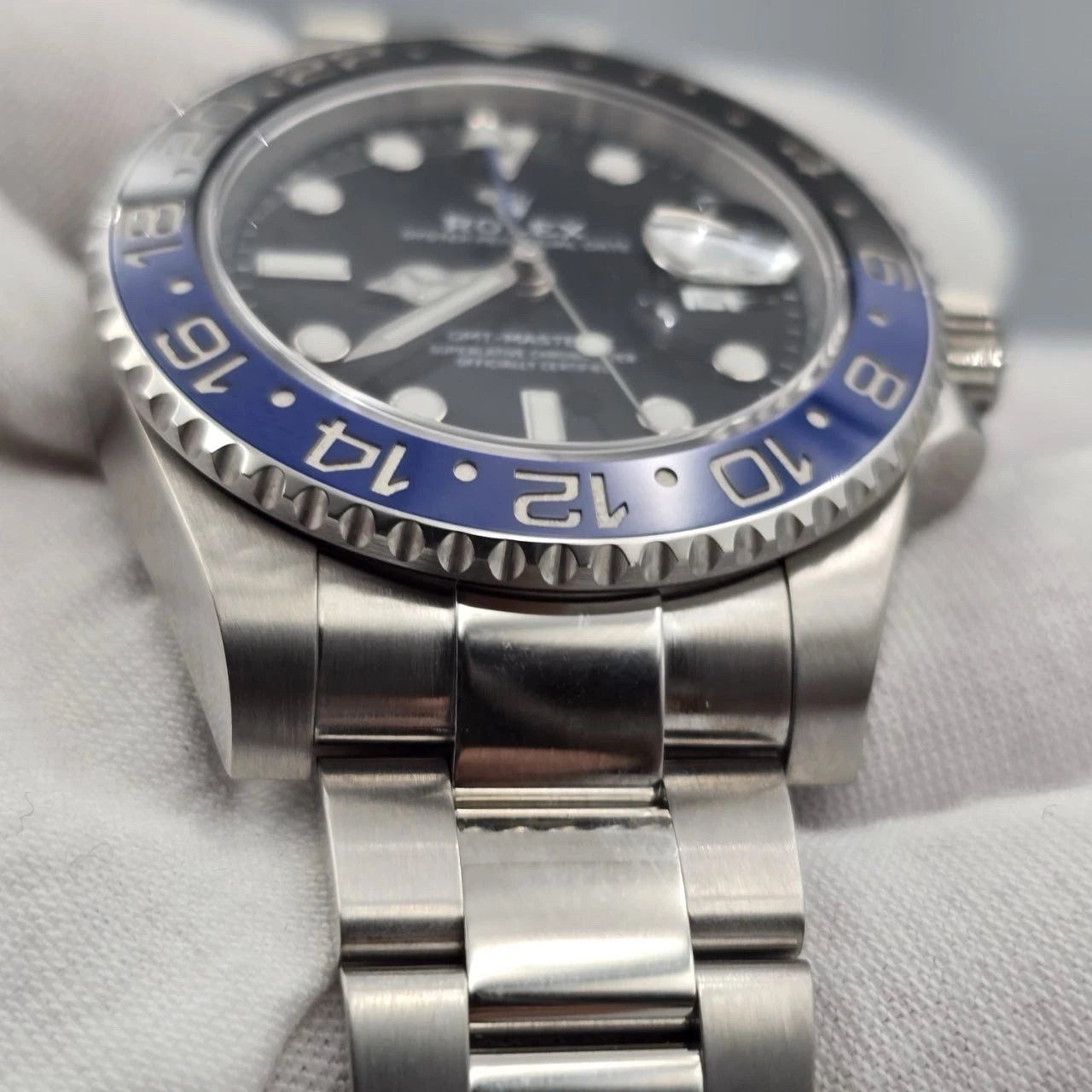 MINT 2018 PAPERS Rolex GMT Master II 116710BLNR Steel Ceramic Batman Watch BOX