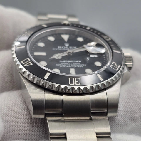 PAPERS 2019 Rolex Submariner Date 116610LN Steel Black Ceramic 40mm Watch BOX