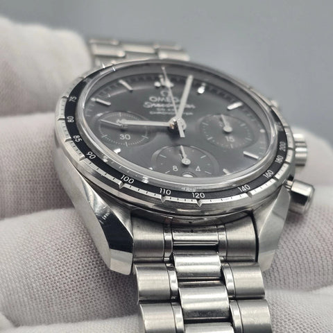 PAPERS 2020 Omega Speedmaster 38mm Grey Dial Watch 324.30.38.50.06.001 BOX