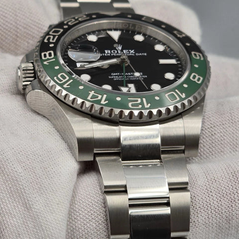 NEW 2025 Rolex GMT-Master II “Sprite” 40mm 126720VTNR Oyster Black Dial UNWORN